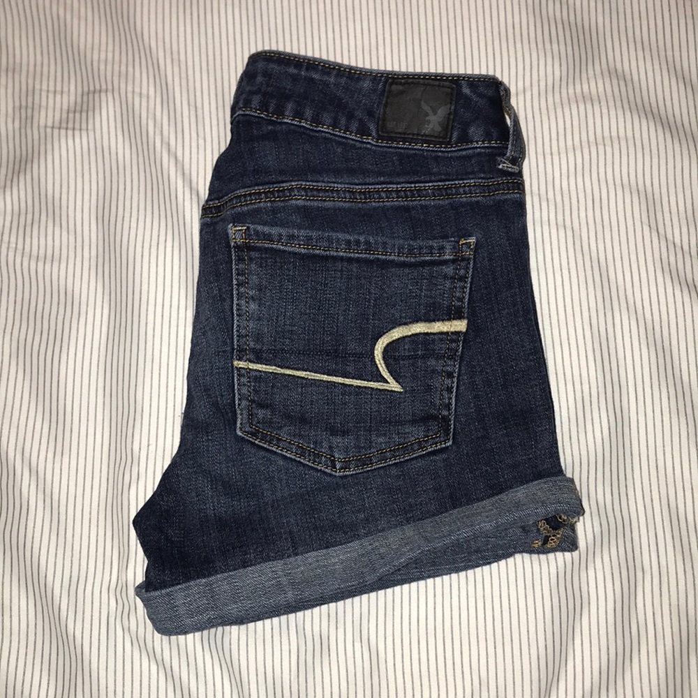 American eagle denim shorts